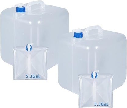 2 Pack Collapsible Water Container by UMETASS
