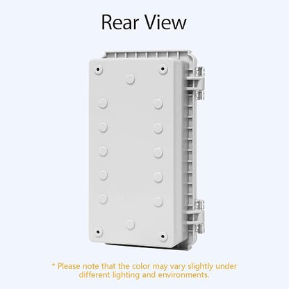 LeMotech Electrical Box, IP67 Waterproof Hinged Clear Cover Stainless Steel - Image 6