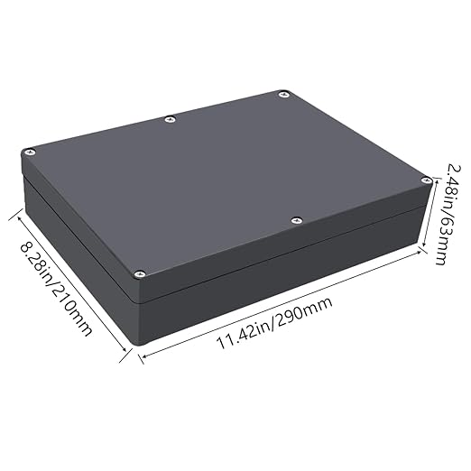 Junction Box IP65 Waterproof ABS Plastic Electrical Project Case Power Junction - Image 2