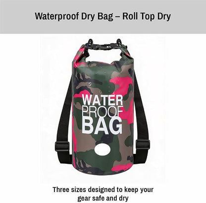 Waterproof Backpack Roll Top Dry Bag Set of 3 – PVC Dry Bags Waterproof - Image 2