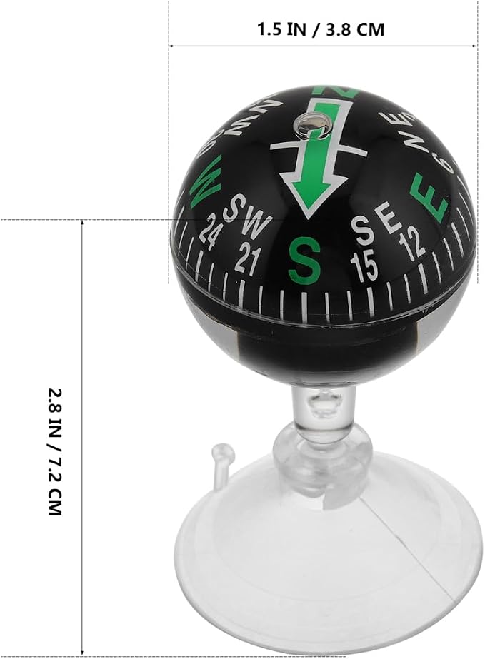 Amosfun Car Dashboard Compass - Image 2