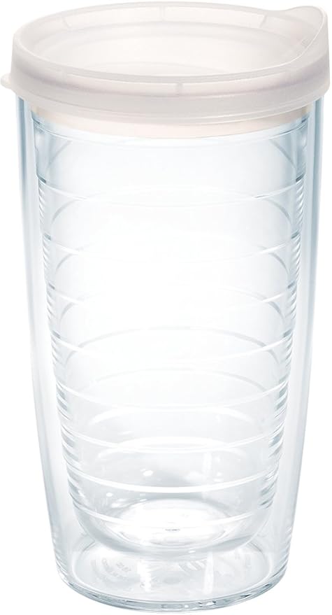 Tervis Clear & Colorful Lidded Made in USA Double Walled Insulated Tumbler by TervisTumblerCompany