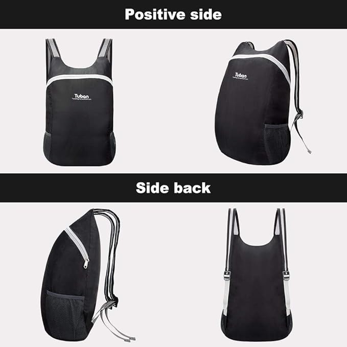 Ultra Lightweight Packable Water Resistant Backpack - Image 5