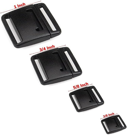 Paracord Planet Prong Release Buckles – Plastic Safety Breakaway Buckles - Image 2
