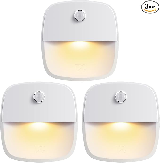 AMIR Upgraded Motion Sensor Light Indoor, Stair Lights Battery Operated by AMIR