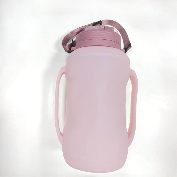 64oz Foldable Silicone Water Bottle - Image 4