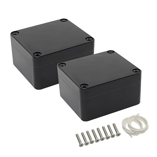 LeMotech Electrical Box ABS Plastic Project Box IP65 Waterproof Junction Box by LeMotech