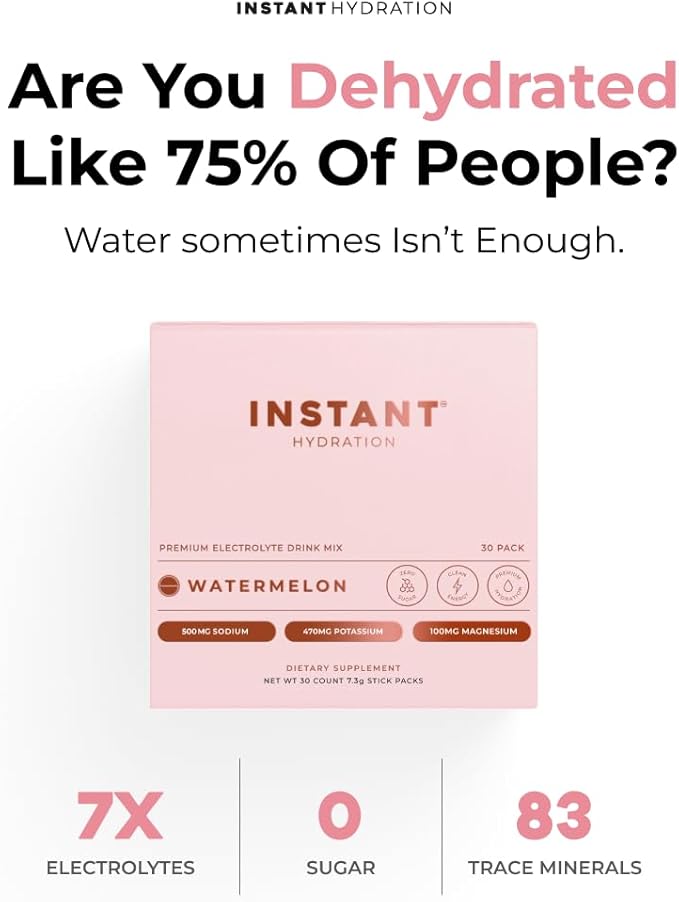 Instant Hydration Electrolytes Powder Packets - Image 2
