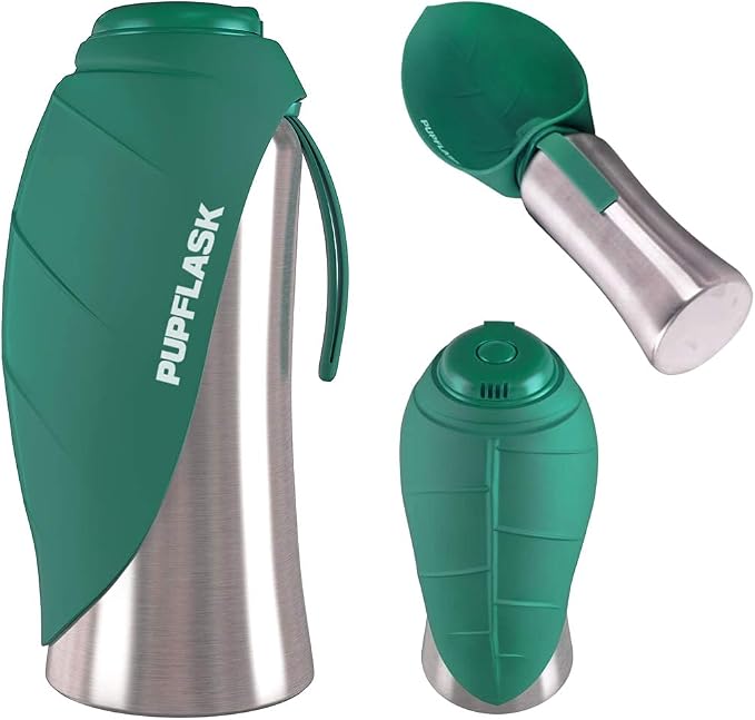 PupFlask Large Dog Water Bottle | 27 or 40 OZ Stainless Steel | Convenient Dog - Image 8