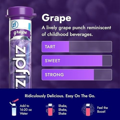 Zipfizz Daily Energy Drink Powder, 20 Pack | 3-in-1 Sustained Energy, Rapid - Image 6