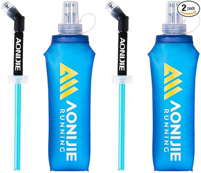 AONIJIE TPU Soft Flask Water Bottle Collapsible Running Flask by AONIJIE