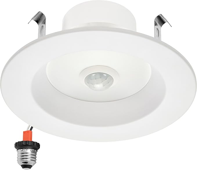 Maxxima 4 in. Retrofit LED PIR Motion Sensor Downlight by MaxximaLEDLighting