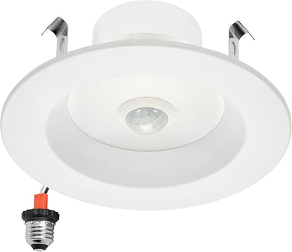 Maxxima 4 in. Retrofit LED PIR Motion Sensor Downlight by MaxximaLEDLighting