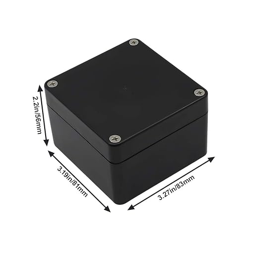 LeMotech ABS Plastic Electrical Project Case Power Junction Box, Project Box - Image 2