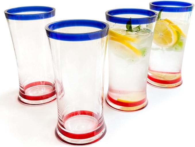 Lily's Home Unbreakable Acrylic Highball Tumblers by LilysHome