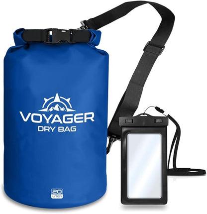 EcoGear FX Heavy Duty Waterproof Dry Bag Voyager Series – Durable Roll Top by EcoGearFX