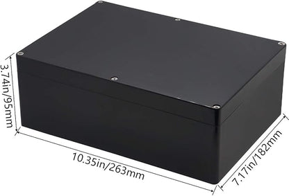 Project Box IP65 Waterproof Junction Box ABS Plastic Black Electrical Boxes DIY - Image 2