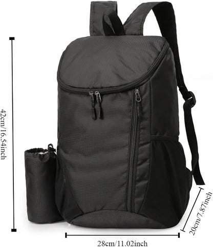 Portable Foldable Backpack Folding Mountaineering Bag, Ultralight Outdoor - Image 2