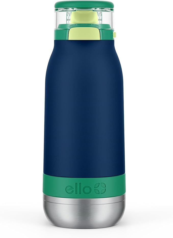 Ello Emma 14oz Vacuum Insulated Stainless Steel Kids Water Bottle by Ello