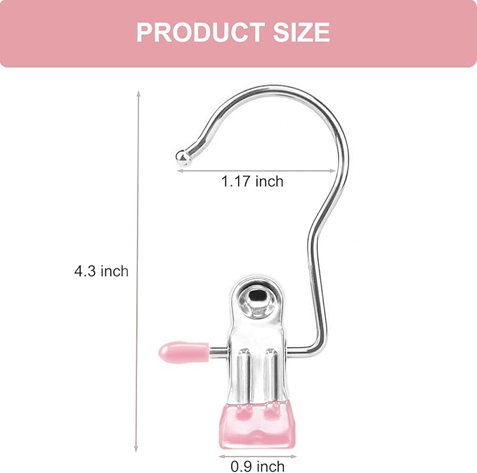 Boot Hangers for Closet, Hanging Clips Laundry Hooks Clothes Pins Closet Hanger - Image 2