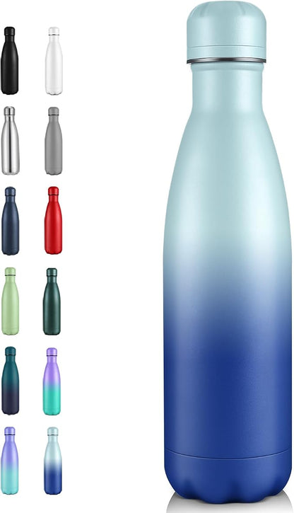 Volhoply 17oz Insulated Stainless Steel Water Bottle, Double Wall Vacuum Flask by LiveFully%EF%BC%8CDrinkFreely%E2%80%94KeepGoingwithVolhoply%EF%BC%81