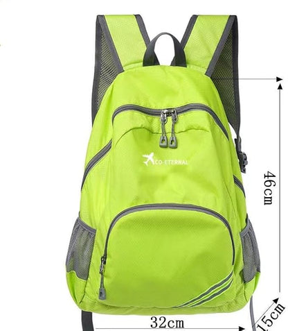 Geboldil Men's and women's waterproof backpack traveling backpack blue - Image 3