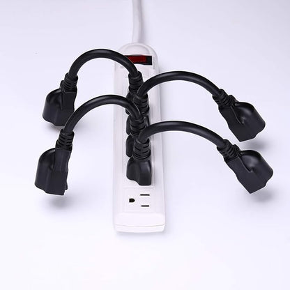 Miady Short Power Extension Cord Outlet Saver, 3 Prong - Image 4