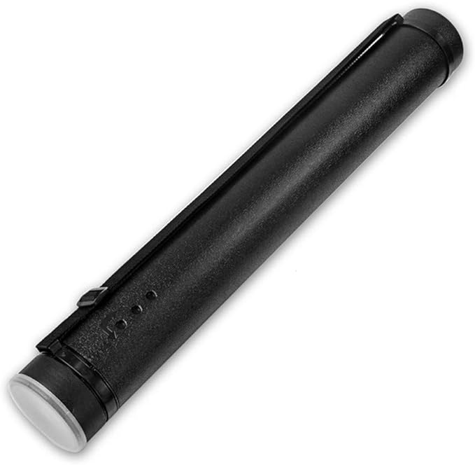 DEWEL Document Tube, Plastic Expanding Poster/Art/Document Storage Tube 24.5 to by DEWEL