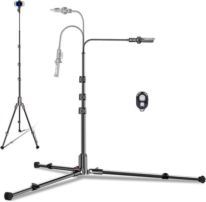 CAMBOFOTO 84" Phone Tripod, Tall Tripod Stand by CAMBOFOTO