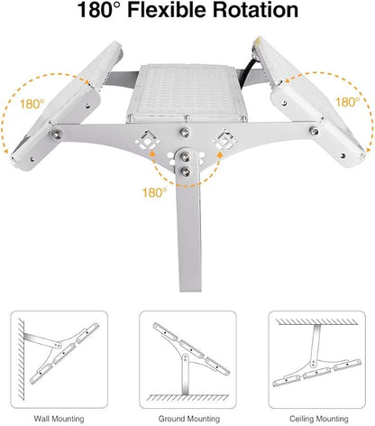 CHARON 300W LED Flood Light, 24000LM Super Bright Outdoor Security Lights - Image 3
