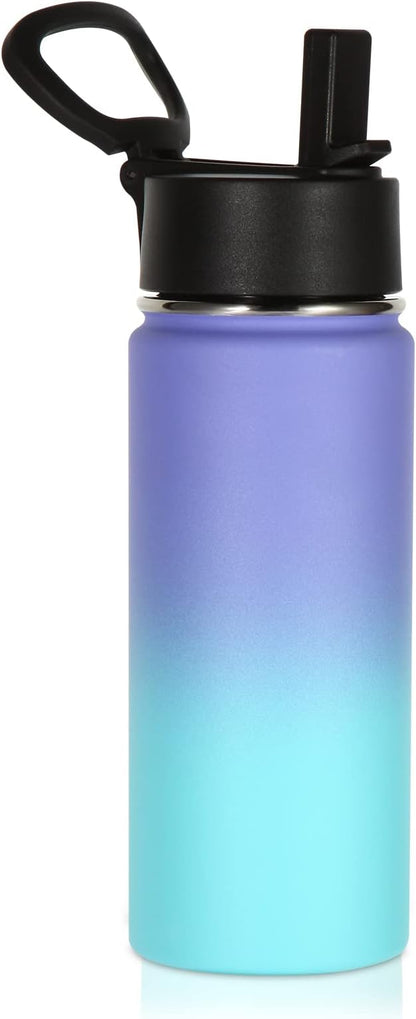 Volhoply 18oz Kids Insulated Water Bottle, Stainless Steel Water Bottles by LiveFully%EF%BC%8CDrinkFreely%E2%80%94KeepGoingwithVolhoply%EF%BC%81