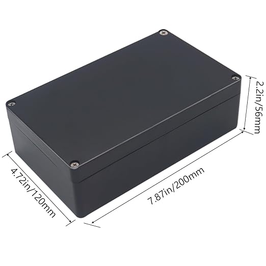 Junction Box IP65 Waterproof ABS Plastic Electrical Project Case Power Junction - Image 2