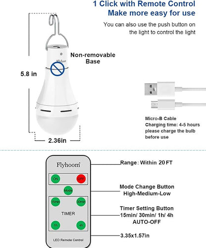 USB Rechargeable Light Bulbs - Image 7