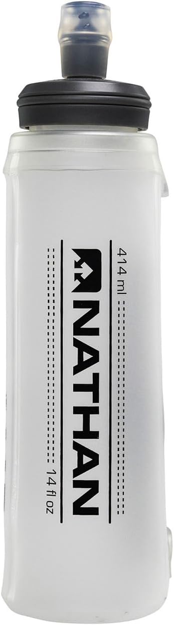 Nathan Soft Flask with Bite Top, Collapsible Running Water Bottle by NATHANSPORTS