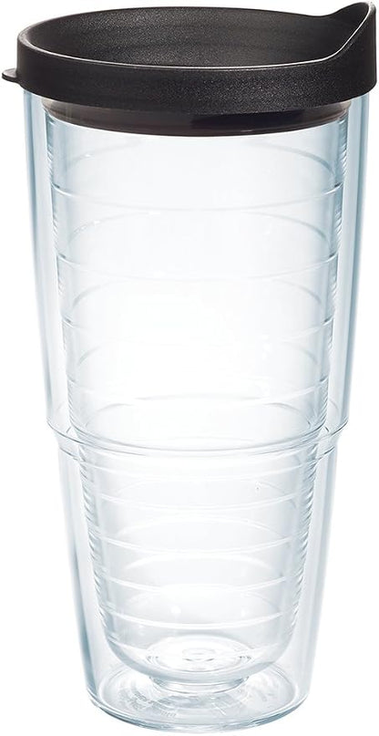 Tervis Clear & Colorful Lidded Made in USA Double Walled Insulated Tumbler by TervisTumblerCompany