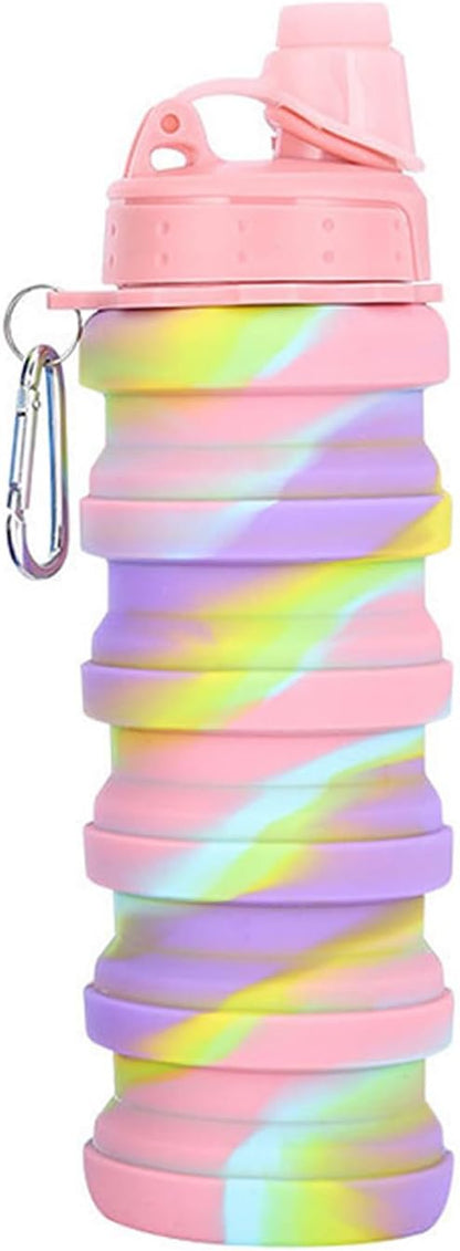 Collapsible Water Bottles Travel water bottle Sports Portable Sport Water by YCTMALL