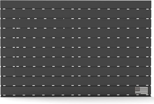 Gun Racks for Wall, Heavy-Duty Aluminium Slatwall Panels Gun Wall Mount Storage by SORQINOTER