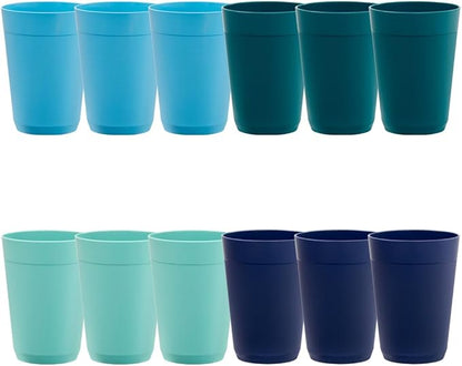 US Acrylic Newport 10 ounce Unbreakable Plastic Stackable Juice Tumblers in by USAcrylic