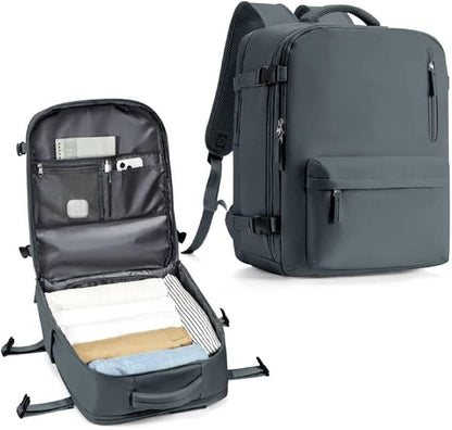 WONHOX Large Travel Backpack Carry on Flight Approved Laptop Work Business by WONHOX