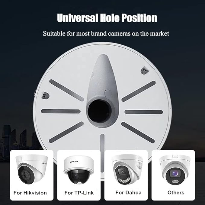 260MM L-Type Aluminum Alloy Outdoor Security Camera Mount Bracket, Dome Camera - Image 5