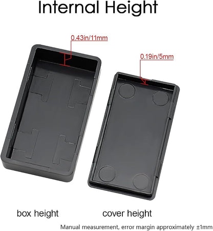 LeMotech Project Box 10 Pieces ABS Plastic Electrical Project Case Small - Image 4