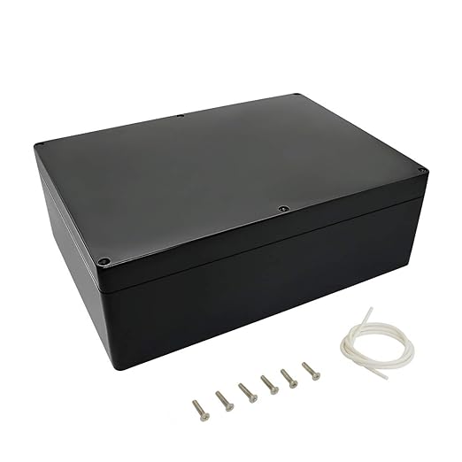 LeMotech ABS Plastic Electrical Project Case Power Junction Box, Project Box by LeMotech