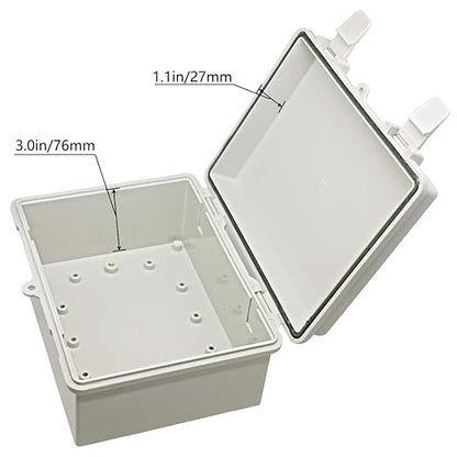 Zulkit Junction Box ABS Plastic Dustproof Waterproof IP65 Electrical Boxes - Image 4
