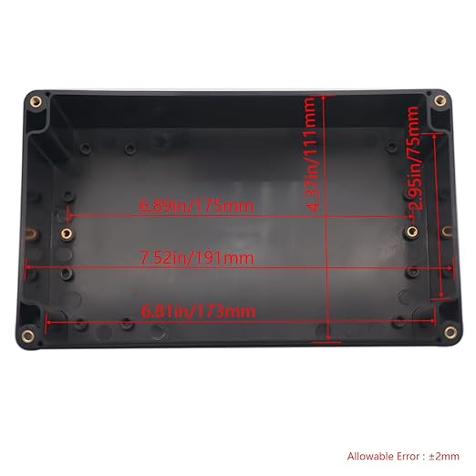 Junction Box IP65 Waterproof ABS Plastic Electrical Project Case Power Junction - Image 3