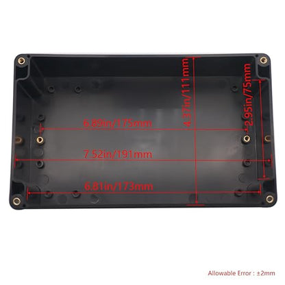 Junction Box IP65 Waterproof ABS Plastic Electrical Project Case Power Junction - Image 3