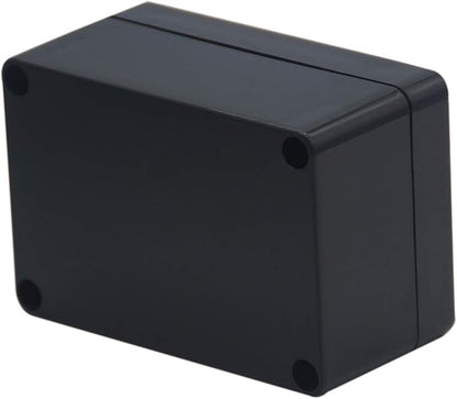 2 Pack Project Box ABS Plastic Black Electrical Boxes IP65 Waterproof DIY - Image 7