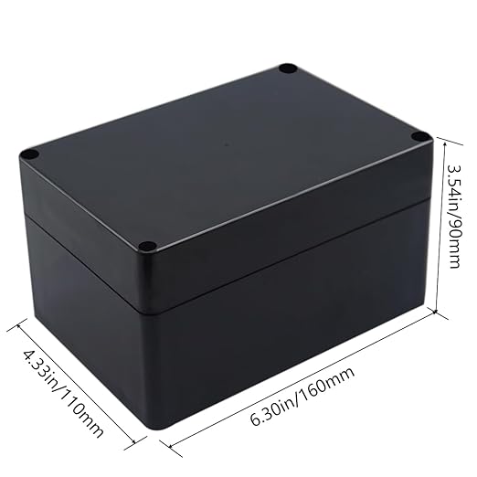 Junction Box IP65 Waterproof ABS Plastic Electrical Project Case Power Junction - Image 2