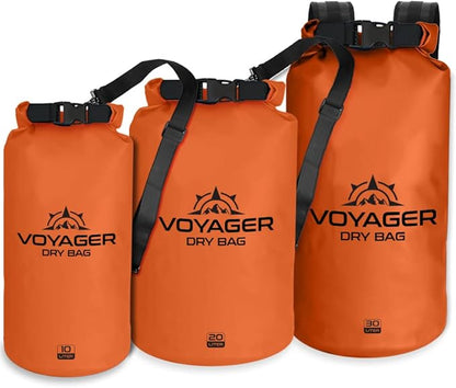 EcoGear FX Heavy Duty Waterproof Dry Bag Voyager Series – Durable Roll Top - Image 2