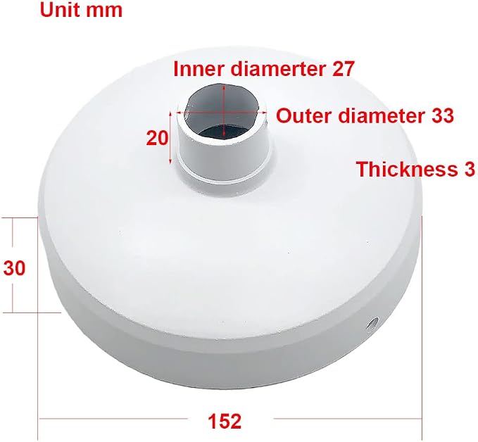 260MM L-Type Aluminum Alloy Outdoor Security Camera Mount Bracket, Dome Camera - Image 3