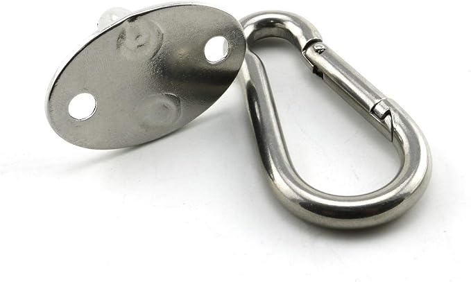 heyous 2 Set M6 Suspension Ceiling Wall Mount U Hook Anchor Hanger Stainless - Image 3
